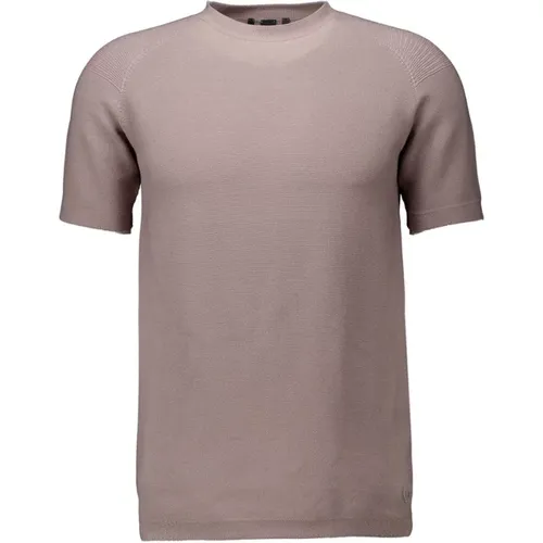 Braunes Fosos T-Shirt - Herren , Herren, Größe: M - AlphaTauri - Modalova