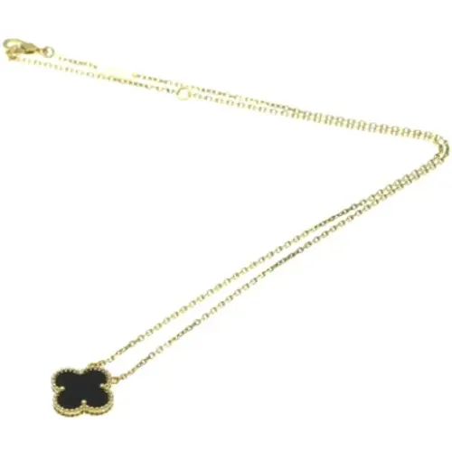 Pre-owned Jewellery, female, , Size: ONE SIZE Pre-owned Gold necklaces - Van Cleef & Arpels Pre-owned - Modalova