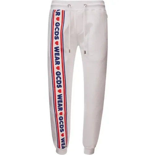 Sweatpants, male, , Size: L Jogging Pants with Logo - Gcds - Modalova