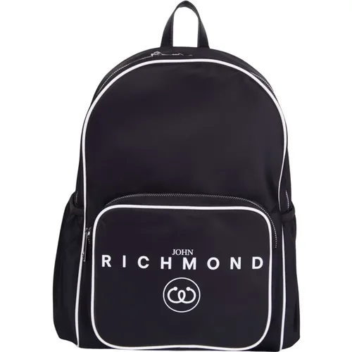 Rucksack mit Tasche und Logo , Damen, Größe: ONE Size - John Richmond - Modalova