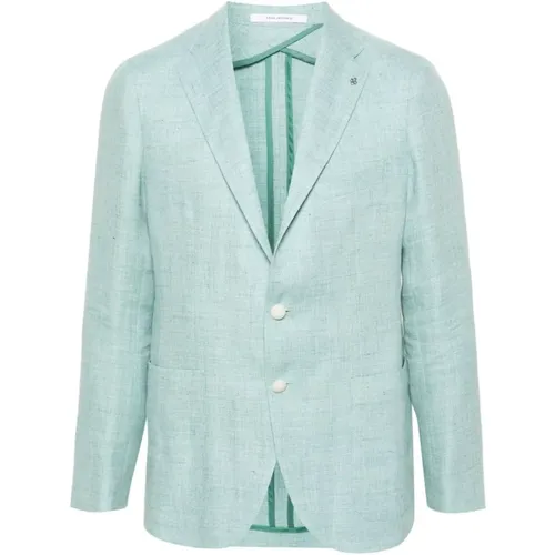 Blazers, male, , Size: 2XL Clear Montecarlo Blazer Jacket - Tagliatore - Modalova