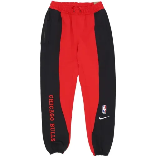 Sweatpants, male, , Size: M NBA Showtime Dri-Fit Tracksuit Pants - Nike - Modalova