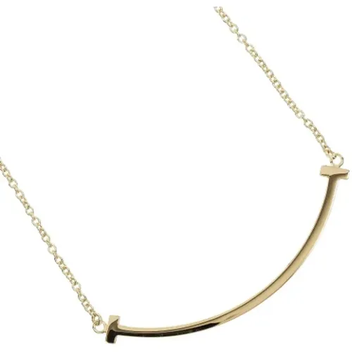 Pre-owned Jewellery, female, , Size: ONE SIZE Pre-owned Gold necklaces - Tiffany & Co. Pre-owned - Modalova