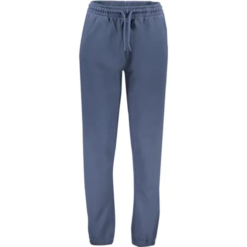 Blaue Sportliche Elastische Taille Hose , Damen, Größe: L - North Sails - Modalova