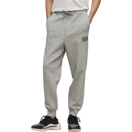 Sweatpants, male, , Size: XL Cotton Terry Cuffed Sweatpants - Y-3 - Modalova