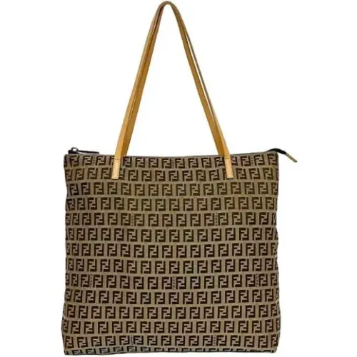 Pre-owned Tote Bags, female, , Size: ONE SIZE Pre-owned Fabric fendi-bags - Fendi Vintage - Modalova