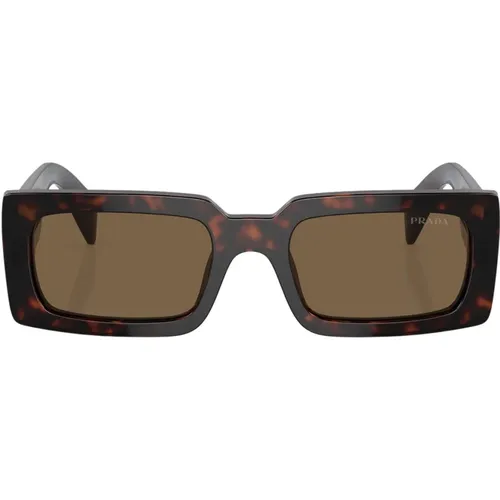 Pra07S 16N5Y1 Sunglasses , unisex, Sizes: 52 MM - Prada - Modalova