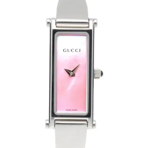 Pre-owned Watches, female, , Size: ONE SIZE Pre-owned Stainless Steel watches - Gucci Vintage - Modalova