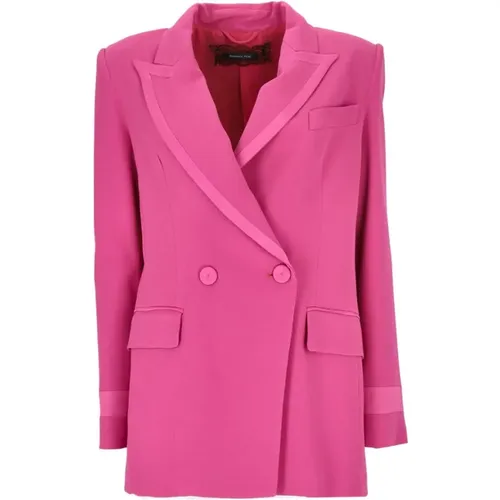 Klassische Jacke, Made in Italy , Damen, Größe: 2XS - PATRIZIA PEPE - Modalova