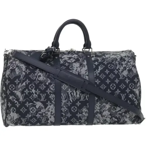 Pre-owned Weekend Bags, female, , Size: ONE SIZE Pre-owned Canvas louis-vuitton-bags - Louis Vuitton Vintage - Modalova