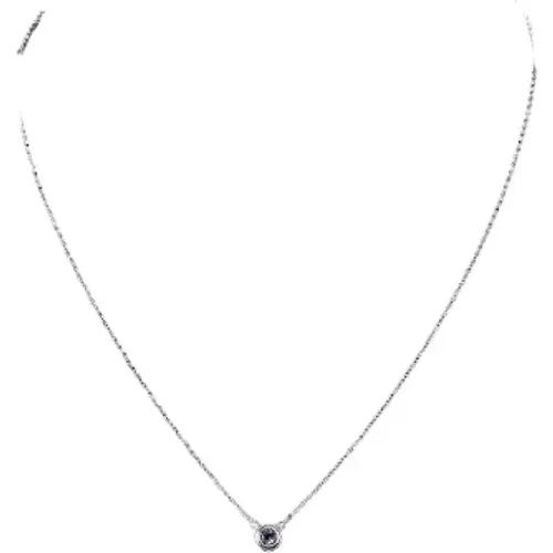 Pre-owned Jewellery, female, , Size: ONE SIZE Pre-owned Silver necklaces - Tiffany & Co. Pre-owned - Modalova