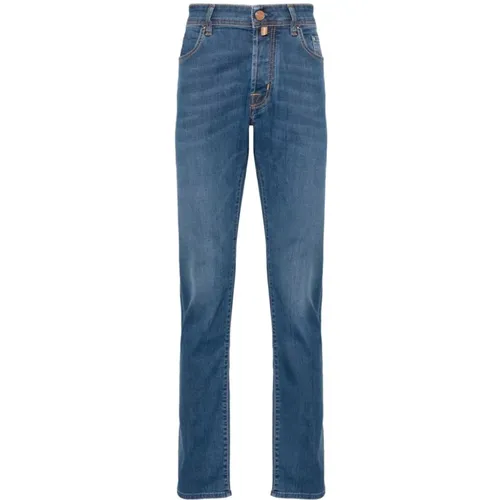 Slim-Fit Super Stretch Jeans , male, Sizes: W34, W31, W32, W38, W33, W36 - Jacob Cohën - Modalova
