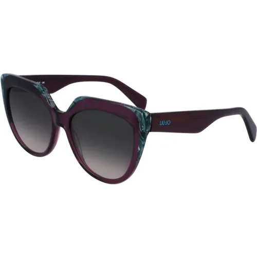 Refined and Sparkling Sunglasses Collection , female, Sizes: 55 MM - Liu Jo - Modalova