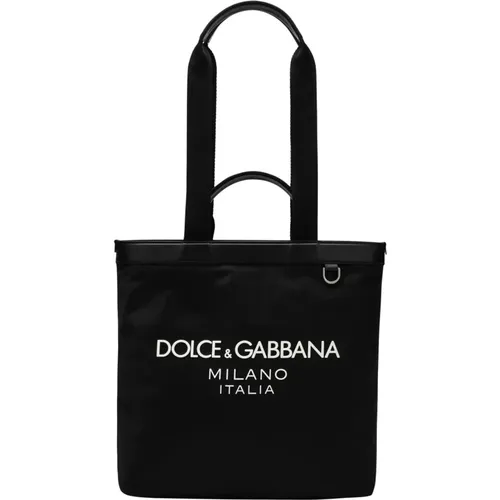 Tote Bags, male, , Size: ONE SIZE Medium Crossbody Bag - Dolce & Gabbana - Modalova