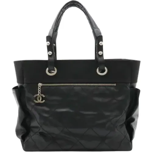 Pre-owned Tote Bags, female, , Size: ONE SIZE Pre-owned Leather chanel-bags - Chanel Vintage - Modalova