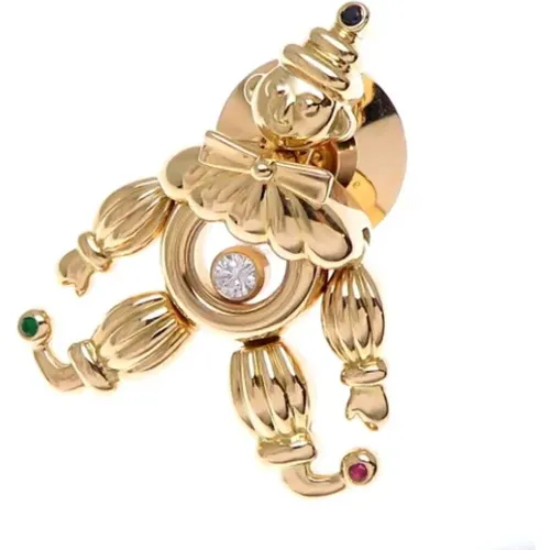 Pre-owned Jewellery, female, , Size: ONE SIZE Pre-owned Gold brooches - Chopard Pre-owned - Modalova