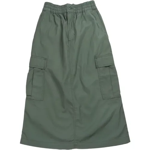 Cargo cotton skirt in , female, Sizes: S, XS - Carhartt WIP - Modalova