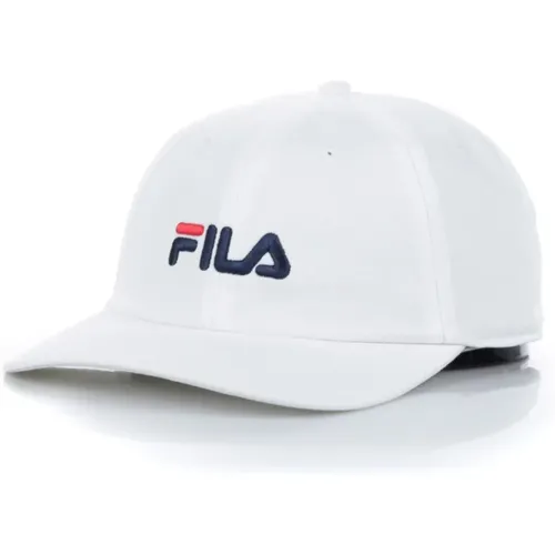 Caps, male, , Size: ONE SIZE Curved Visor Dad Cap Linear Strap - Fila - Modalova