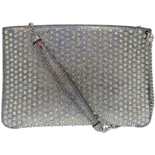 Pre-owned Cross Body Bags, female, , Size: ONE SIZE Pre-owned Leather shoulder-bags - Christian Louboutin Pre-owned - Modalova