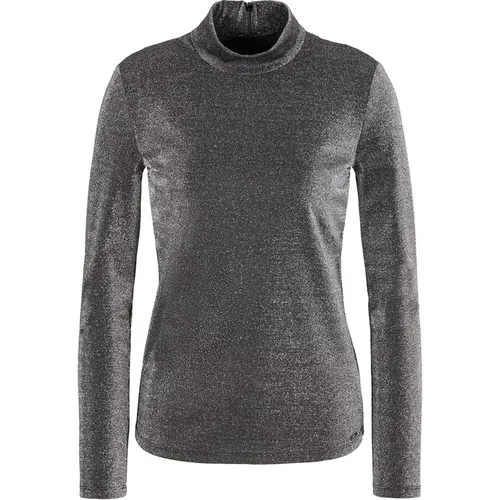 Lurex Rollkragen Langarm Pullover - Armani Exchange - Modalova