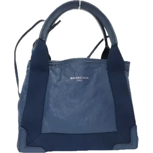 Pre-owned Tote Bags, female, , Size: ONE SIZE Pre-owned Leather handbags - Balenciaga Vintage - Modalova