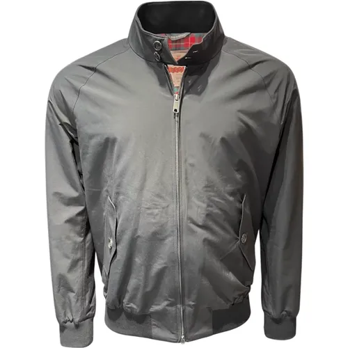 Bomber Jackets, male, , Size: 2XL Classic Harrington Jacket in Black - Baracuta - Modalova
