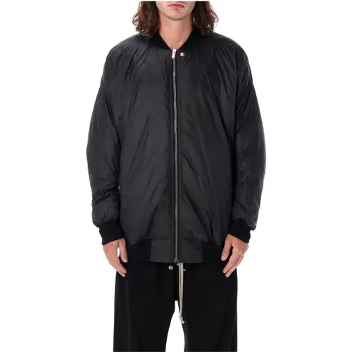 Bomber Jackets, male, , Size: L Jumbo Flight Bomber Jacket - Rick Owens - Modalova