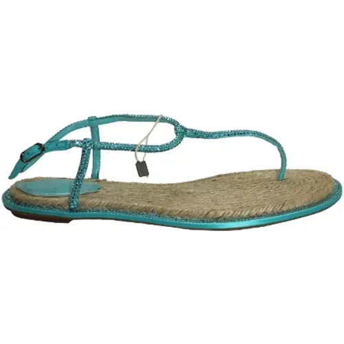 Pre-owned Stoff sandals - René Caovilla Pre-owned - Modalova