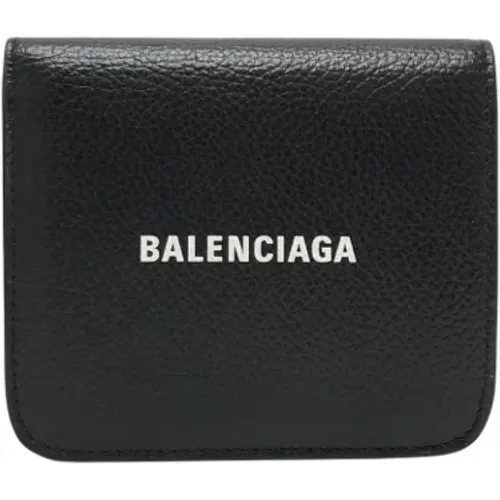 Pre-owned Leather wallets , female, Sizes: ONE SIZE - Balenciaga Vintage - Modalova