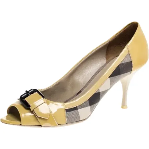 Pre-owned Pumps, female, , Size: 8 US Pre-owned Leather heels - Burberry Vintage - Modalova