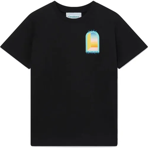 LArc Coloré T-Shirt und Polo , Herren, Größe: S - Casablanca - Modalova