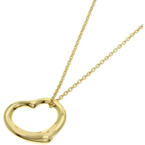 Pre-owned Jewellery, female, , Size: ONE SIZE Pre-owned Gold necklaces - Tiffany & Co. Pre-owned - Modalova