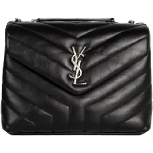 Pre-owned Cross Body Bags, female, , Size: ONE SIZE Pre-owned Leather shoulder-bags - Yves Saint Laurent Vintage - Modalova