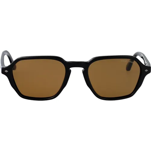 Stylish Sunglasses with Model 0Ar8220 , male, Sizes: 52 MM - Giorgio Armani - Modalova