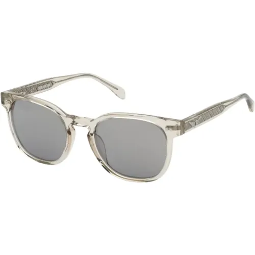 Sunglasses, unisex, , Size: ONE SIZE Grey Acetate Unisex Sunglasses - Zadig & Voltaire - Modalova