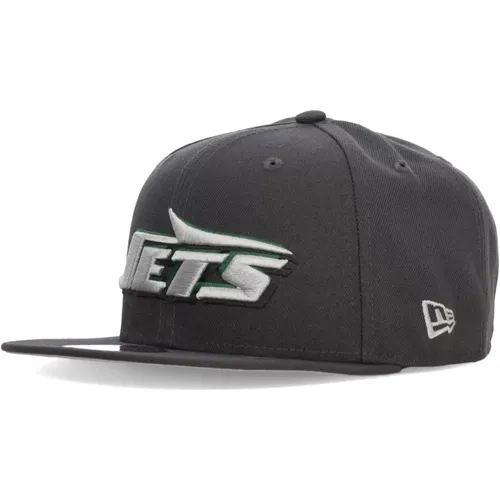 Caps, unisex, , Size: ONE SIZE NY Jets Graphite Snapback Hat - new era - Modalova