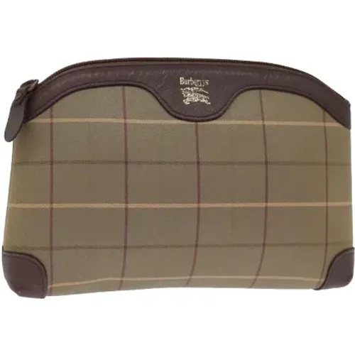 Pre-owned Canvas pouches , female, Sizes: ONE SIZE - Burberry Vintage - Modalova