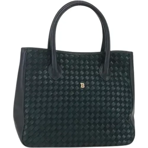 Pre-owned Tote Bags, female, , Size: ONE SIZE Pre-owned Leather Tote Bag - Bally Pre-owned - Modalova