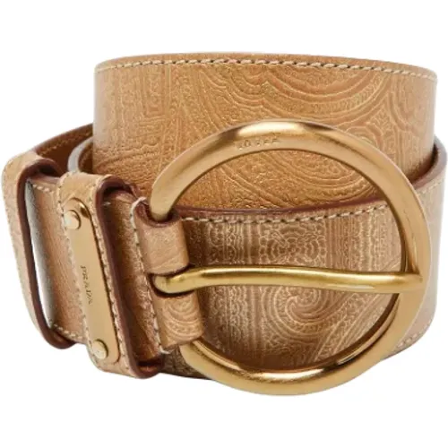 Pre-owned Belts, female, , Size: ONE SIZE Pre-owned Fabric belts - Prada Vintage - Modalova