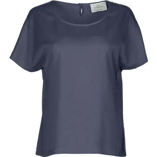Women's Clothing T-Shirts Ss24 , female, Sizes: XS, L, M, S - Vicario Cinque - Modalova