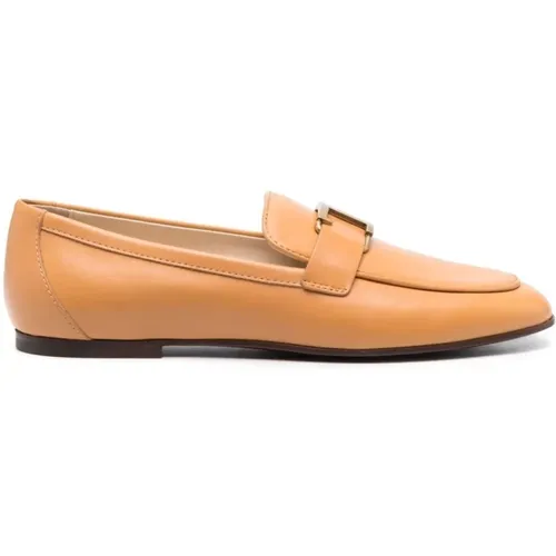 Stylish Suede Loafers , female, Sizes: 6 1/2 UK - TOD'S - Modalova