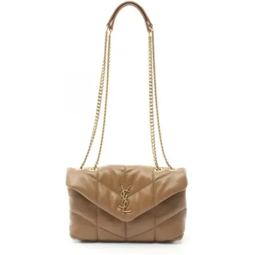 Pre-owned Leather shoulder-bags , female, Sizes: ONE SIZE - Yves Saint Laurent Vintage - Modalova