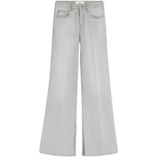 Trousers , female, Sizes: W28, W29, W27, W25, W26 - Ami Paris - Modalova