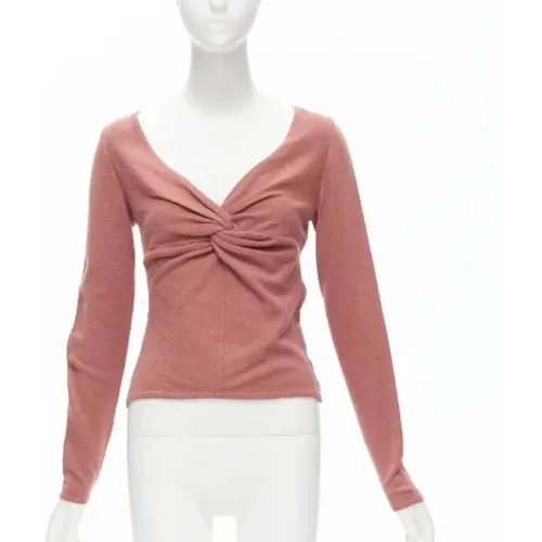 Pre-owned Wool tops , female, Sizes: 3XL/4XL - Valentino Vintage - Modalova