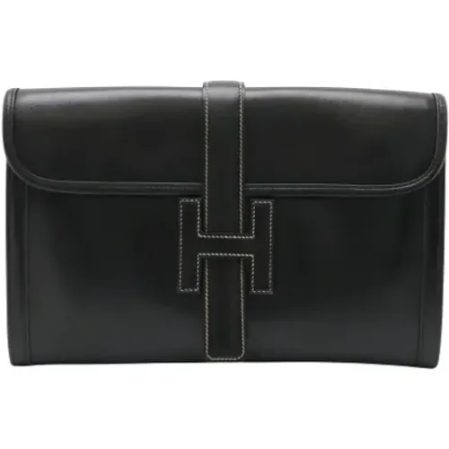 Pre-owned Clutches, female, , Size: ONE SIZE Pre-owned Leather pouches - Hermès Vintage - Modalova