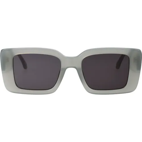 Stylish Dorris Sunglasses for Summer , female, Sizes: 52 MM - Palm Angels - Modalova