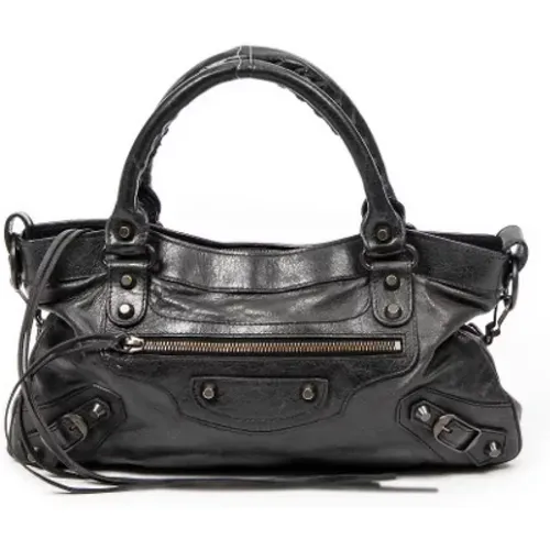 Pre-owned Leather handbags , female, Sizes: ONE SIZE - Balenciaga Vintage - Modalova