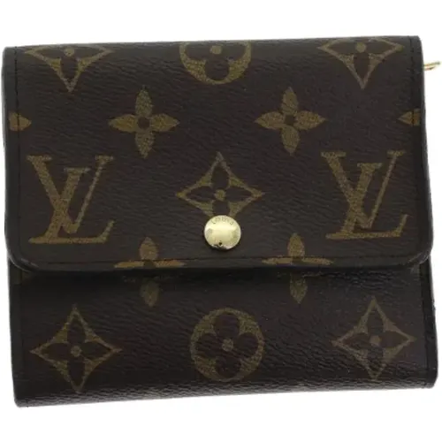 Pre-owned Wallets, female, , Size: ONE SIZE Pre-owned Canvas wallets - Louis Vuitton Vintage - Modalova