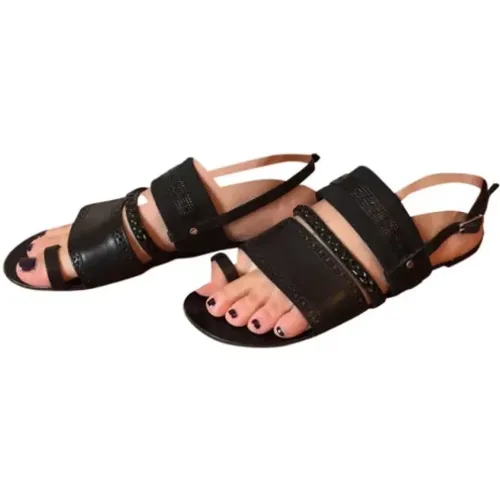 Pre-owned Sandals, female, , Size: 8 US Pre-owned Leather sandals - Proenza Schouler Pre-owned - Modalova