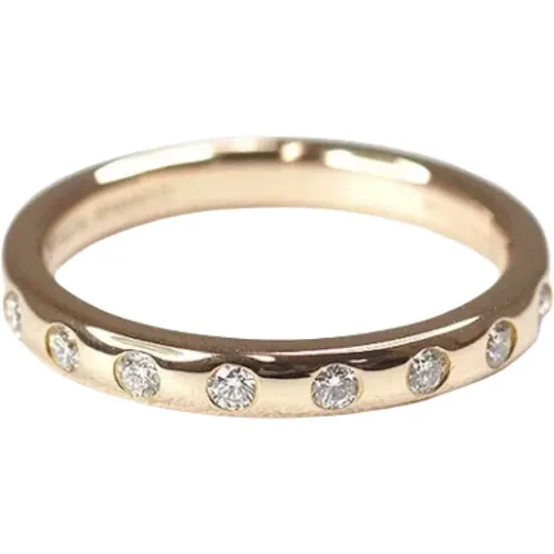 Pre-owned Jewellery, female, , Size: ONE SIZE Pre-owned Rose Gold rings - Tiffany & Co. Pre-owned - Modalova